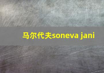 马尔代夫soneva jani